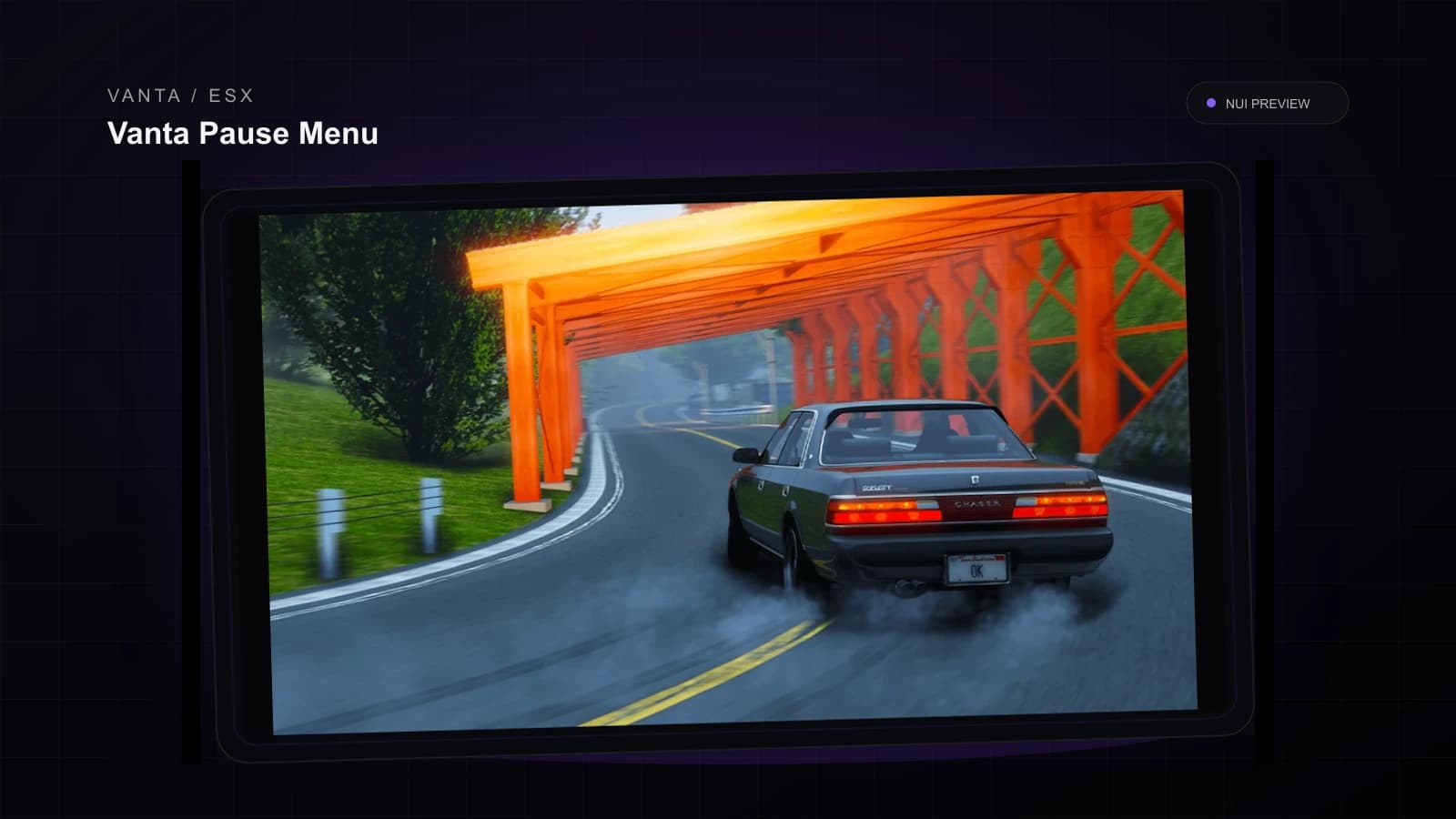 Vanta Pause Menu — 1