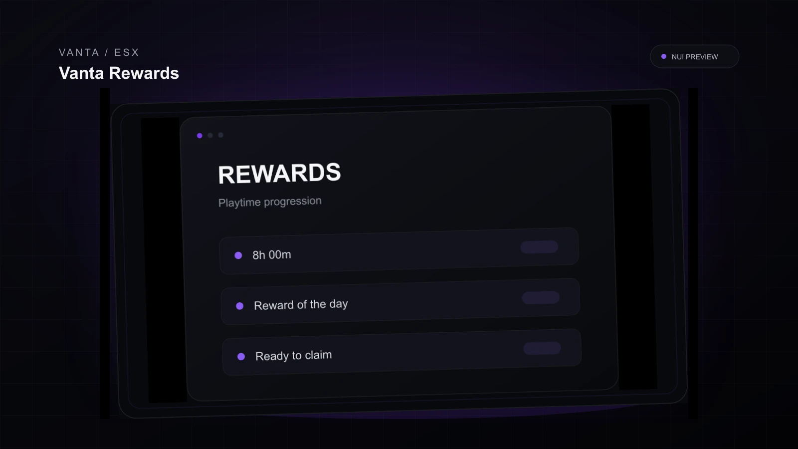 Vanta Rewards — NUI